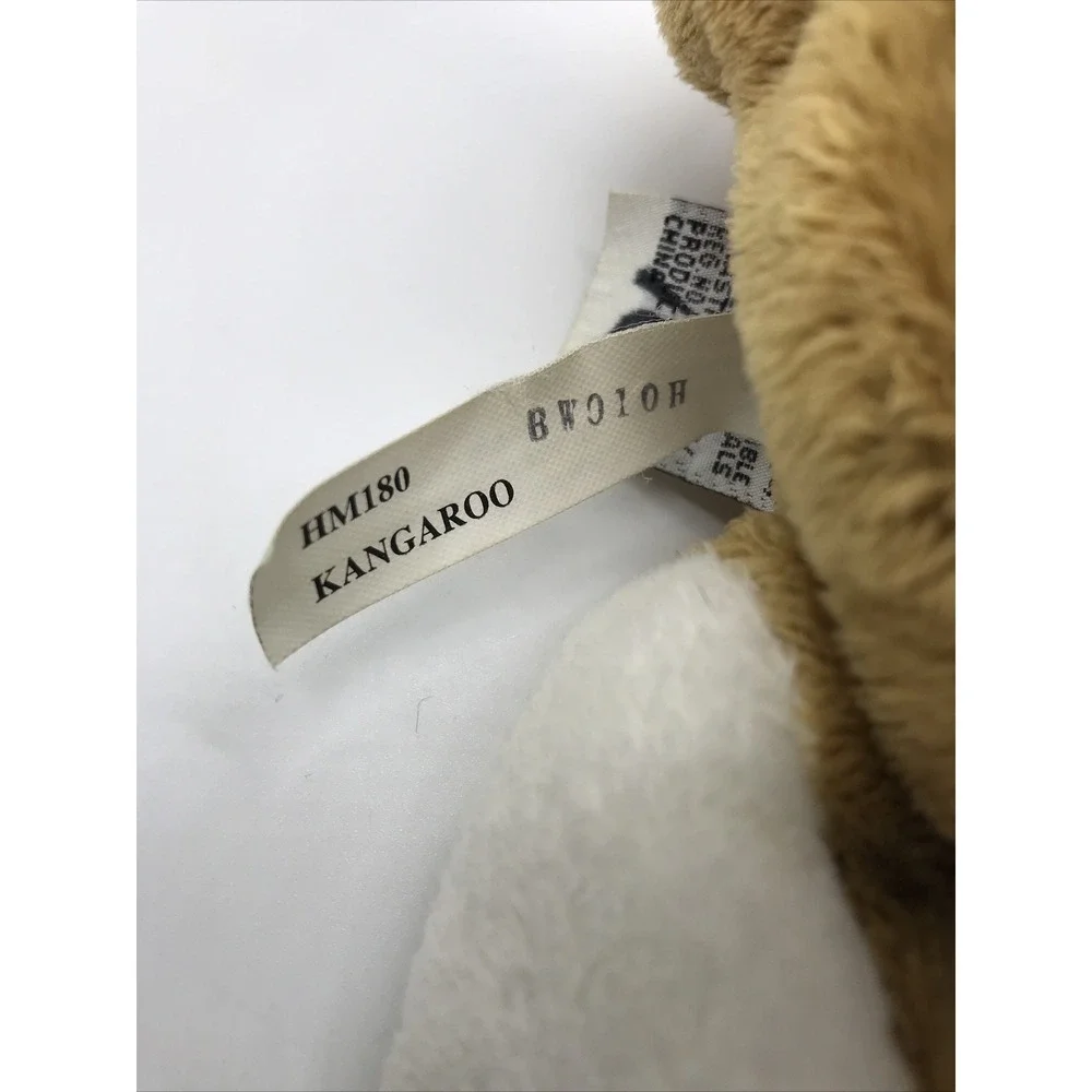 Ganz Webkinz Kangaroo Brown White Plush HM180 